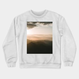 Mountain Sunrise in the German Alps - Landscape Photography Crewneck Sweatshirt